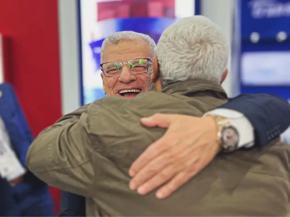 فريق العمل في المعرض - شركة اللدائن العالمية